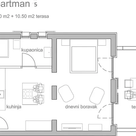 Apartamento Stela Vrboska